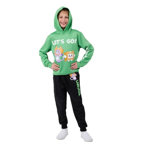 Bioworld LankyBox Let's Go Boy's 2-Pack Hoodie & Sweatpants Combo Set