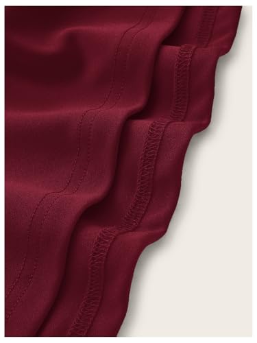 Image of WDIRARA Women's Plus Size Spaghetti Strap Sleeveless Flared Hem A Line Cami Dress