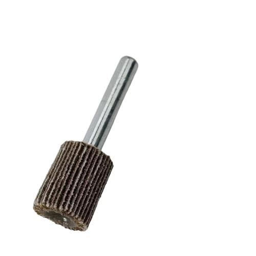 Roue à lamelles 20mm grain 80 tige 6mm meule abrasive pour ponçage de précision