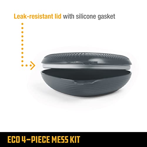 UCO ECO 4PCE Mess Kit - Gry, Dark Grey - Image 3