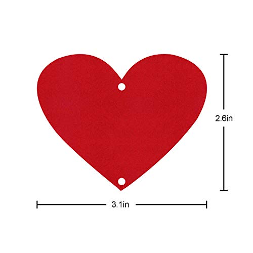 Red Hearts Garland - Image 8