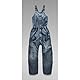 G-STAR RAW Damen 3D Bib Overall, Blau (Antic Faded Aegean Blue D21407-C611-D096), XS