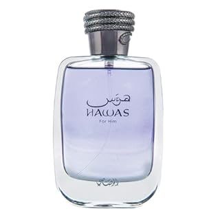 RASASI Hawas For Men Eau De Parfum Spray 100ML (3.4 Oz) - Long Lasting Arabian Perfume, Premium Perfume Men, Ideal for Special Occasions & Daily Elegance, A Bold and Captivating Fragrance