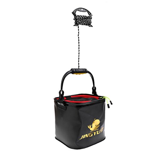 YIJU Balde de Armazenamento Dobrável Ao Ar - Preto