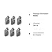 Mercedes-Benz Q-1-09-0015 - Mobil 1 Oil, 0w40, 1 Case/ 6 Qts Ea.