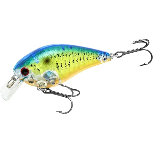 LUCKY CRAFT LC 1.5 Silent, 759 CF Lens Ghost Chart Blue Shad, Crankbait, Squarebill, Freshwater Fishing Gear, Tournament Winning, Champion Bait, Fishing Accessories, Fishing Tackle