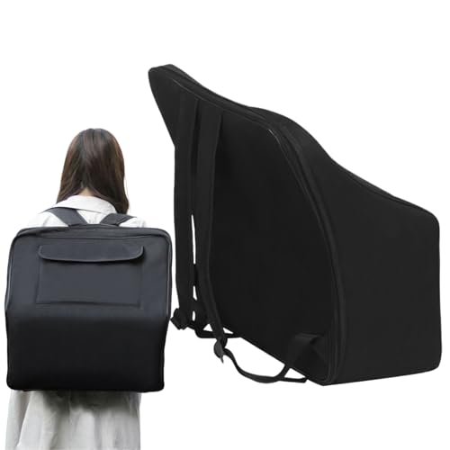 Custodia per la fisarmonica per pianoforte - zaino per la conservazione dello strumento Zaino di stoccaggio della in tessuto di oxford spesso per la per bassi di