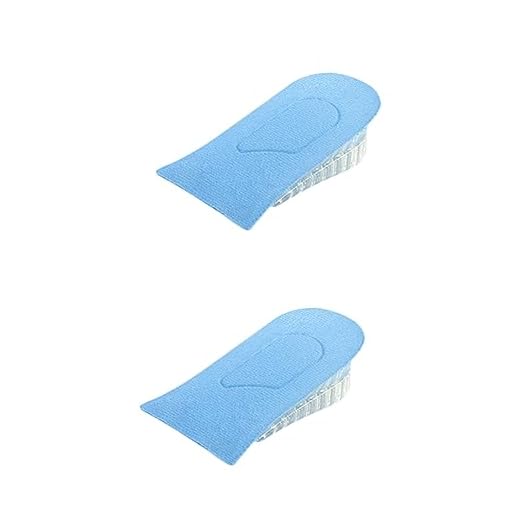 Healeved 1 Par Salto Almofadas De Calcanhar Invisíveis Ajustáveis Insere Almofadas De Calcanhar Gel De Silicone Inserções De Elevador De Calcanhar Máquinas De Calçados Ajustável