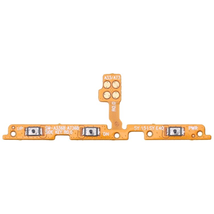ekon power switch on/off volume key button up down flex strip cable compatible with samsung a33 (5g)