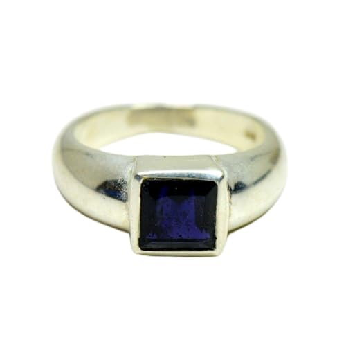Iolite Naturelle et Argent 925 à Porter au Quotidien ou en Soirée