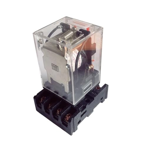 Relé 2P-I DC24V para mantenimiento de cuadros eléctricos y sustitución con base PF083A