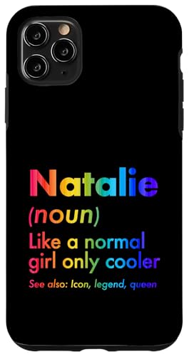 Natalie Like A Normal Girl Only Cooler Queen ���O �X�}�z�P�[�X iPhone 11 Pro Max �p