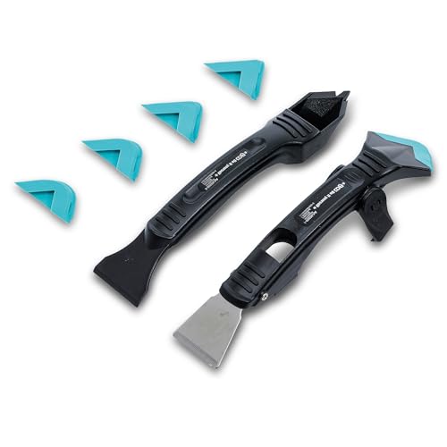 BGS Diy 85209 | Silikon-Fugenentferner-Spachtel-Satz | 7-tlg.