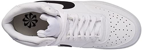 Nike Men's Court Vision Mid Next Nature Gymnastics Shoes, White/Black-White, 9.5 Uk, White Black White, 10.5 #TOP4