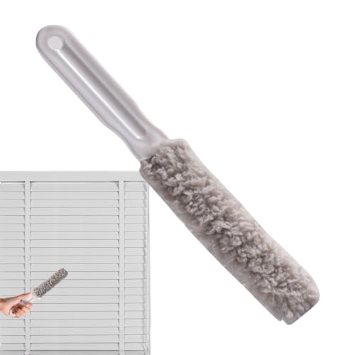 Nixiara Aire Acondicionado Climatizador Condensador Fino, Cepillo de Limpieza de Bobina de CA, Aire Acondicionado Climatizado, Espolvoreador de Persianas para Refrigerador inferior del Coche