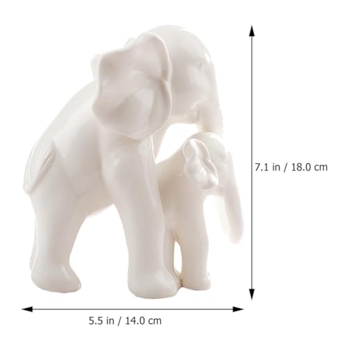 Ornement éléphant mère et bébé, cadeau idéal pour une naissance