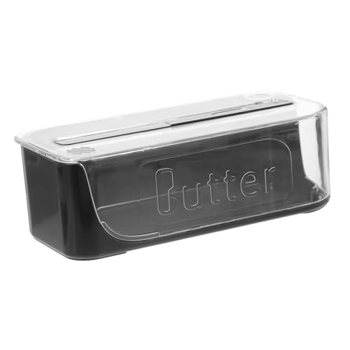 OUNONA Plato De Con Tapa Recipiente Para De Pp Mantequillera Tapa Caja Para Almacenar