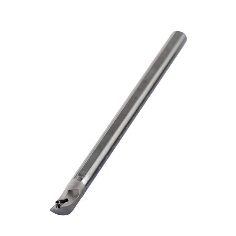 1pc SDQCL07 SDQCL11 CNC Lathe Cutter DCMT 070204 DCMT11 Internal Turning Tools Holder Carbide Anti-Vibration SDQCL Boring Bar(20S-SDQCL11,C -Without coolant)