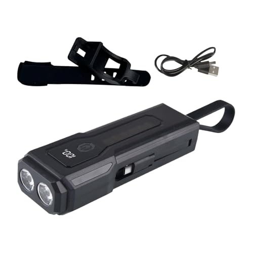 Luz de bolso, lanterna de trabalho, Luz LED portátil para ciclismo, Lâmpada resistente à água com fu