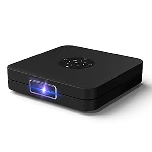 K1 Draagbare videoprojector, intelligente beamer, 3600 lumen, hoge helderheid, Android projector, ondersteunt 1080p, 300…