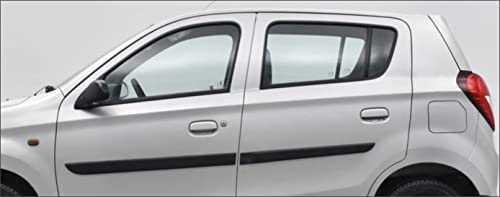 Image of BFRC 3D Gel Finish Car Door Transparent Handle Cup Scratch Guard Sticker Universal for Specific Brand (Pack of 4) (MRDRVAR) (Alto WAGONR MARUTI800)