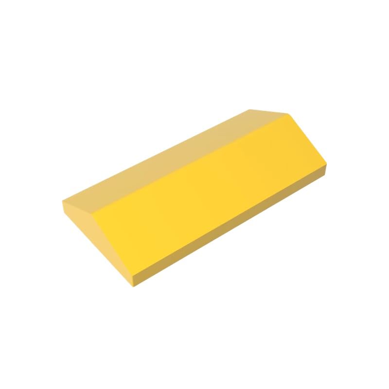 Gobricks Slope Brick Slope 33° 2x4 Double 3299 6358108 GDS-979 50Pieces Compatible with Lego Classic Bulk Toy MOC Color:Yellow — image 1