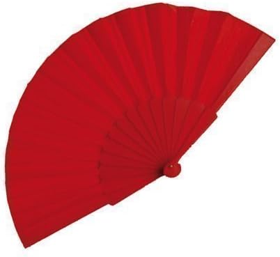 eBuyGB Folding Handheld Pretty Hand Fan Wedding Party Accessory Pocket Sized Fan For Wedding Gift, Party Favors, DIY Decoration, Summer Holidays, Home Décor , Pink