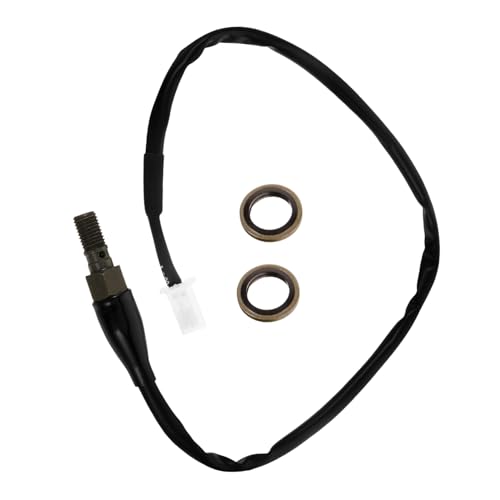 FUNOMOCYA Motorcycle Brake Cable with Hydraulic Switch Compact Electric Bike Brake Wire for Outdoor Use Wear Resistant Design for Bicycle Maintenance and Enthusiasts