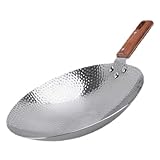 Photo Gallery ultechnovo wok in acciaio con manico in legno padella antiaderente non stick per cottura stir fry crostacei e pentola piccante utensile da cucina versatile e resistente Photo Gallery ultechnovo wok in acciaio con manico in legno padella antiaderente non stick per cottura stir fry crostacei e pentola piccante utensile da cucina versatile e resistente