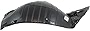 Garage-Pro Fender Liner for NISSAN 370Z 09-18 FRONT RH Front Section