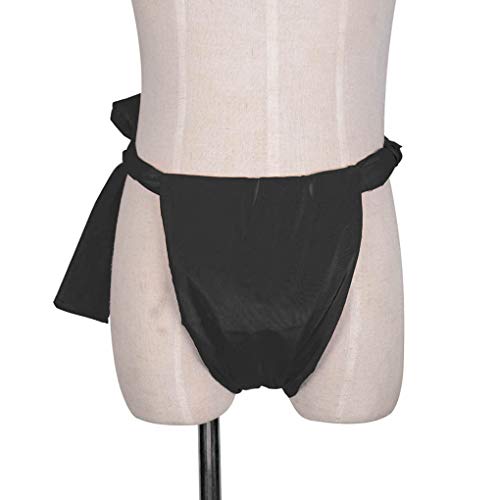 Men's Cotton Sumo Shorts Thongs Japanese Fundoshi Wrestler Standing Loincloth Traditional Kimono Briefs Underwear