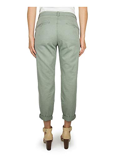 Woolrich Women's Washed Cropped Sunday Chino Pants (4, Washed Sage Green)2