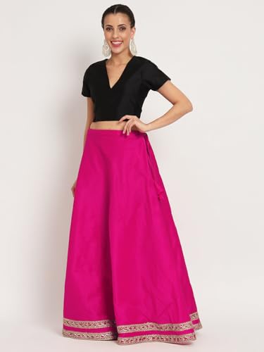 Image of studio rasa Women's Silk Blend Stretchable Blouse for Festive Wedding Party