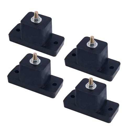 RYBVWNLB Air Conditioner Rubber Vibration Mounting Bracket Shock Absorbing Anti-Vibration Isolator Pads 4Pack