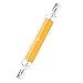 Bombilla LED R7S, 15 W, 118 mm, COB, 220 V, blanco neutro, 3800 – 4500 K, doble casquillo lineal, ángulo de haz de 360°, repuesto para bombilla halógena de 150 W