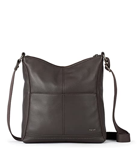 Image of The Sak Lucia Leather Crossbody Purse - Premium Leather Women's Handbag for Everyday & Travel - Cross Body Bag With Zipper