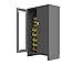 Durham 3703CXC-42B-95 Bin Cabinet, 78" Overall Height, 48" Overall Width, Total Number of Bins 42