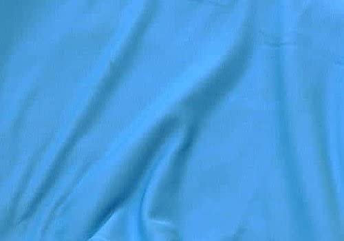 Image of GiftMax 8 x10 FT Sky Blue Color LEKERA Backdrop Photo Light Studio Photography Background with Curtain Ring Hook (Sky Blue Cloth)