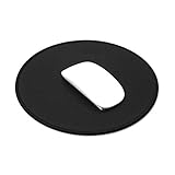 Material: goma suave y tela, base de goma antideslizante para evitar que la alfombrilla de ratón se mueva cuando se usa; la tela premium resistente al agua es de alta sensibilidad para atrapar el movimiento de la alfombrilla de ratón.