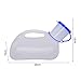 Inodoro portátil de emergencia, inodoro masculino para viajes, camping, plástico portátil (urinario)...