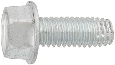 Auveco # 11295 3/8"-16 X 1" Indented Hex Washer Head Type F - Zinc. Qty 50.