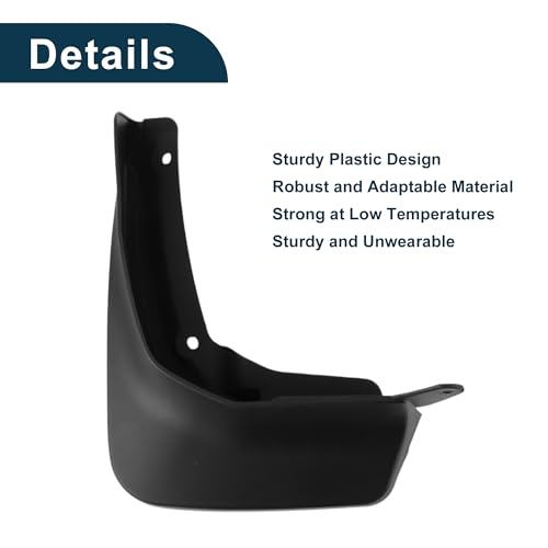 Image of Mud Flaps Splash Guards for Volkswagen Tharu 2019-2022 W /Mount Accessories Mud Guards Front and Rear 1 Set