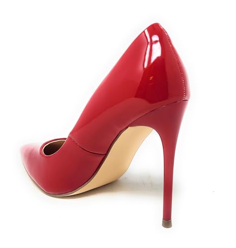 Liliana Women’s Vivienne-1 High Heel Dress Pump Pointed Closed Toe Shoe Classic Pump Heels4