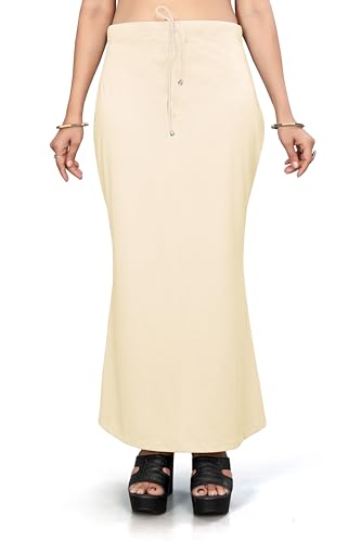 Image of Yashika Present Lycra Saree Shapewear Petticoat for Women||Straight Fit Petticoat Saree Silhouette Shape Wear Dress for Saree|| AZ-YS-OG-SHAPER-P