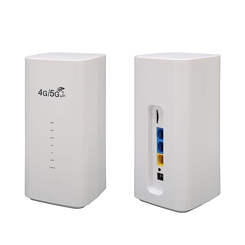 Image of Sanpyl 4G LTE Router, Wireless WiFi Hotspot Mobile Broadband Router with 4 Antennas and SIM Card Slot, for 32 Devices, for Phones Tablets Computers (US Plug)
