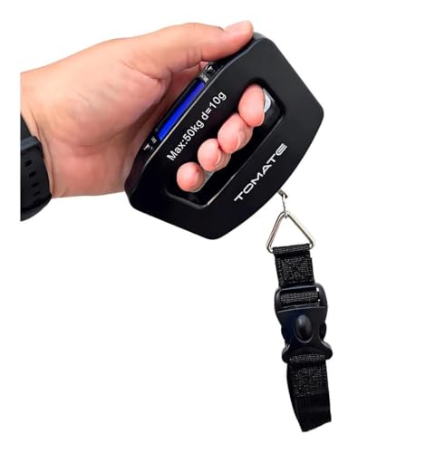Balança Portátil Digital De Mão Tomate STC-03 Mala Bagagem Até 50 Kg