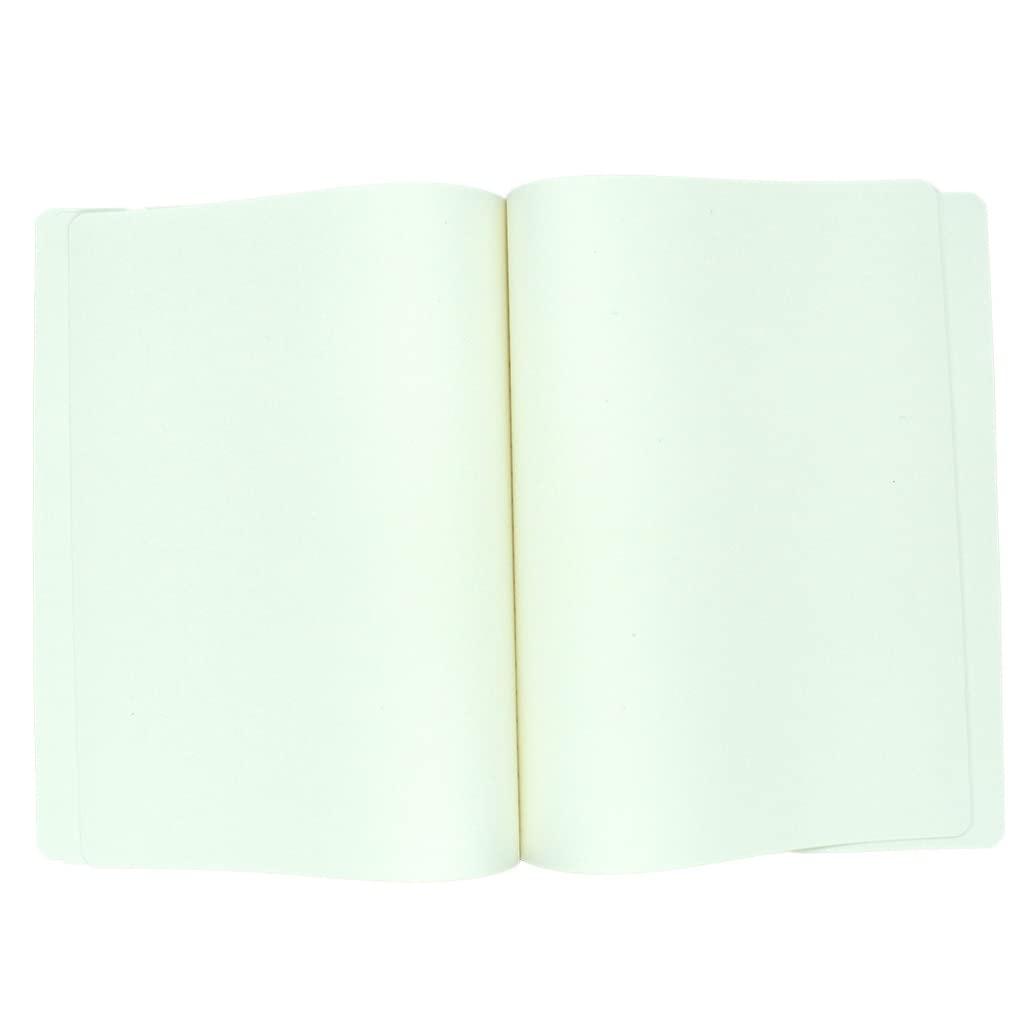 Quaderno bianco in pelle A4, quaderno per schizzi con copertina rigida da 660 pagine, diario per scrivere disegni scarabocchi
