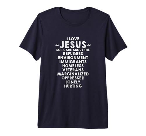 I Love Jesus And Social Justice Tee