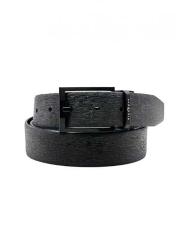 John Richmond Double Face Gürtel Schwarz Herren, Schwarz , 115 cm