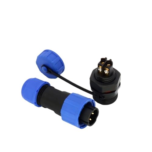 Connecteur à vis LD12 étanche 2 broches raccordement rapide SP12 diamètre 12mm